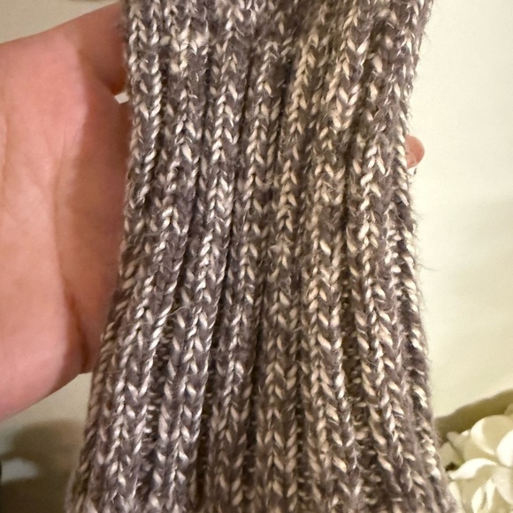 Garage Gray Chunky Knit Cardigan with Hood - Picture 6 of 7